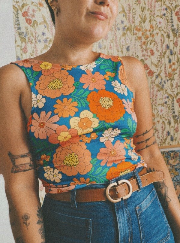 Producto - Musculosa Ana "Florecer"