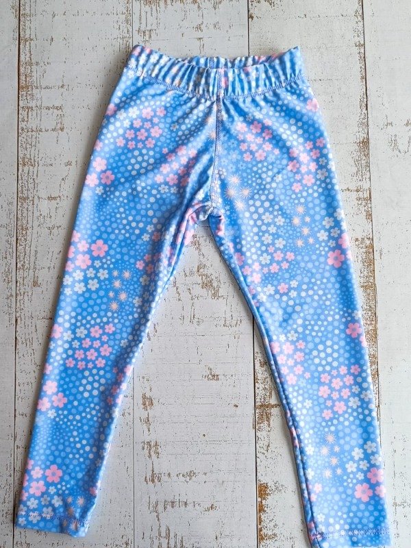 Producto - CALZA FLORES PASTEL