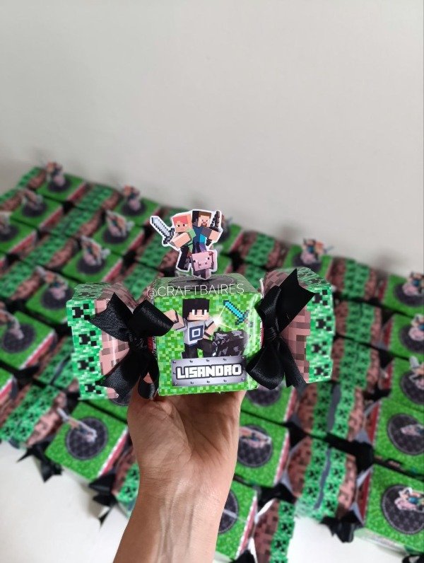 Producto - Caja Caramelo Minecraft CraftBaires