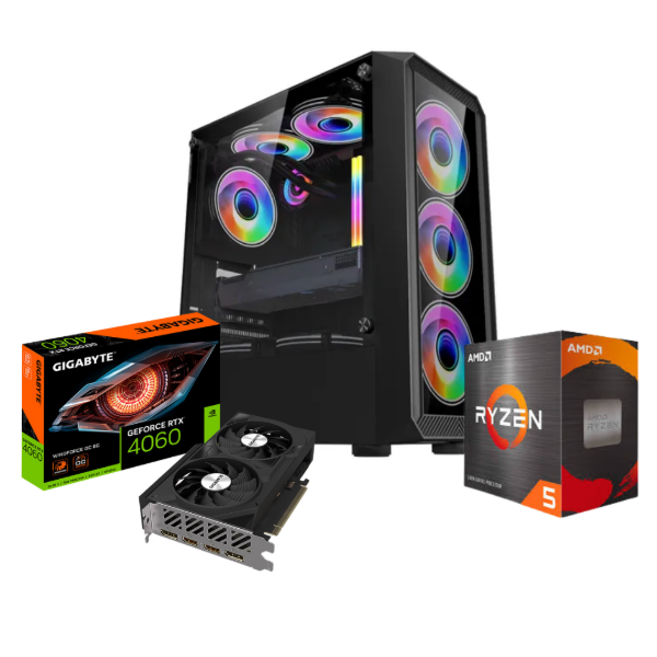 Producto - PC RYZEN 5 5500 + RTX 4060