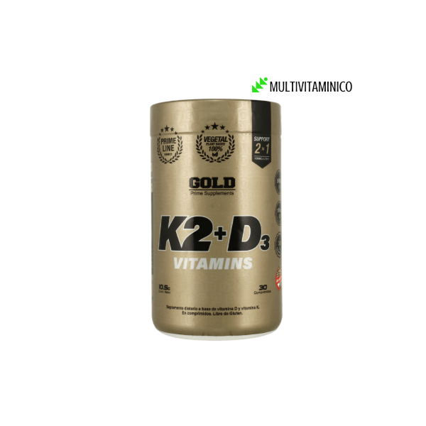 Producto - K2 + D3 - GOLD NUTRITION