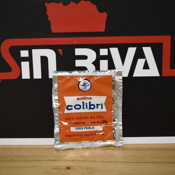 Producto - ANILINA COLIBRI FRIO 20GRS GRIS PERLA