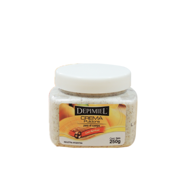 Producto - CREMA PULIDORA CON APRICOT 250 grs