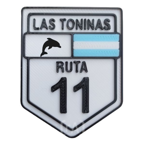 Producto - Iman Ruta 11 Las Toninas Delfin