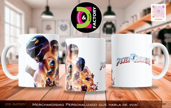 Producto - Taza Power Rangers - TZ-RT-BL-11OZ-163-TVS-PR