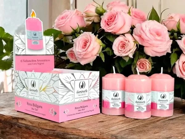 Producto - VELONCITOS AROMATICOS C/CERA VEGETAL X 1