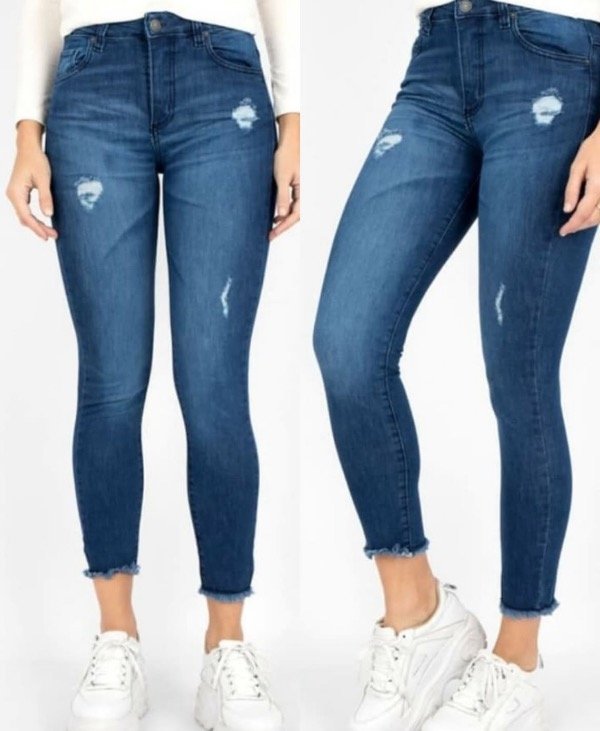 Producto - SALE  - Jean crop BORA elastizado