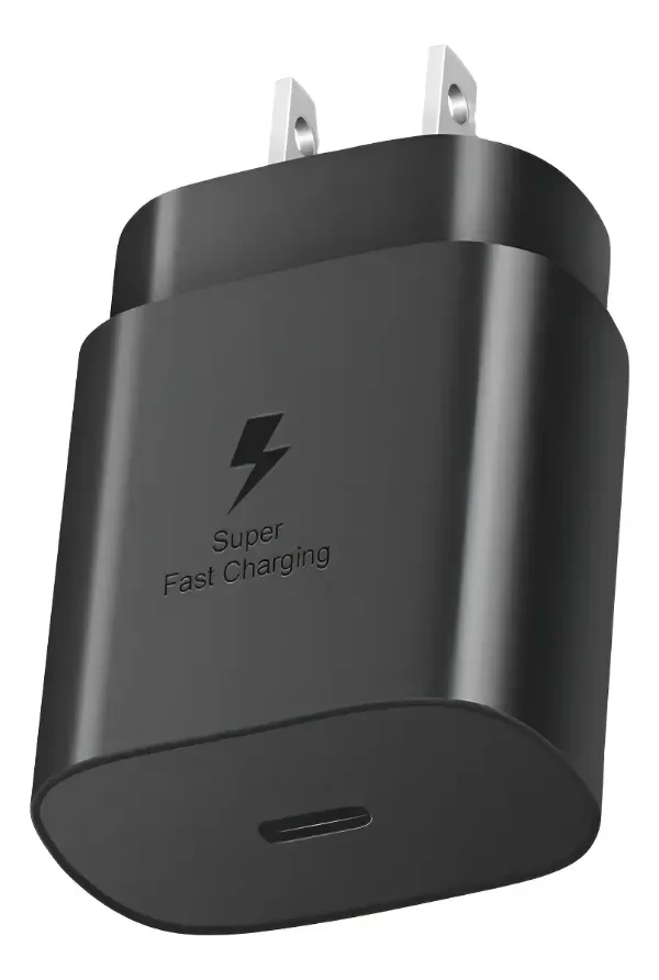 Producto - Cargador Para Samsung Galaxy Adaptador Carga Rapida 25w Pd Color Negro