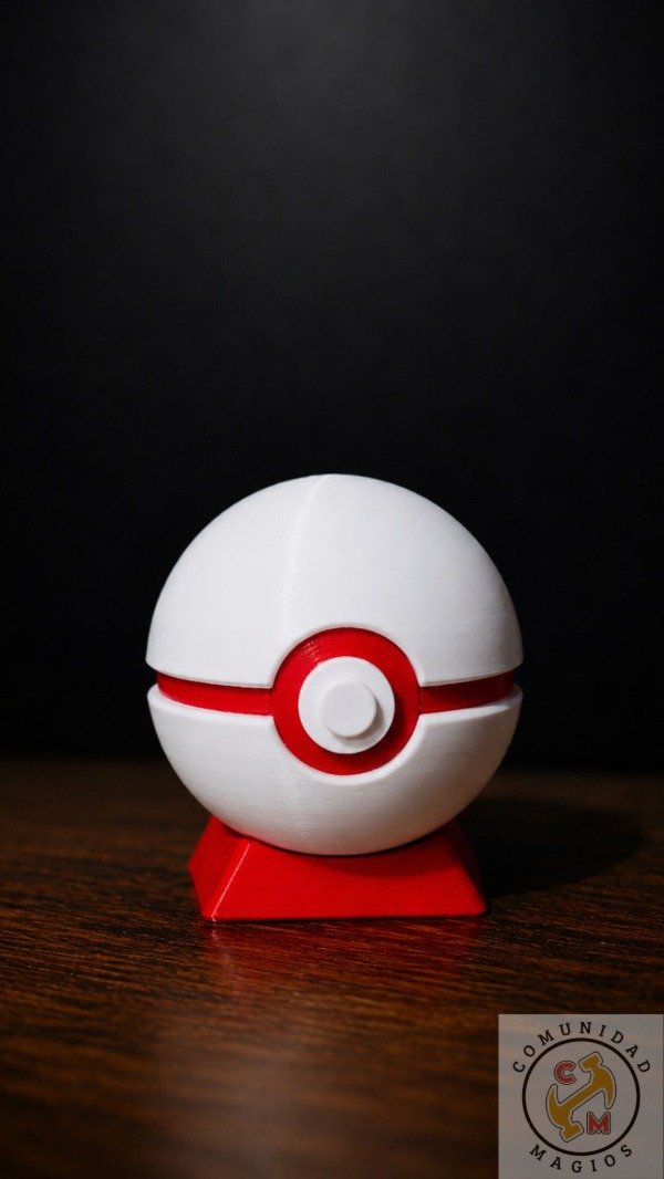 Producto - Pokébola Premier Impresa en 3D