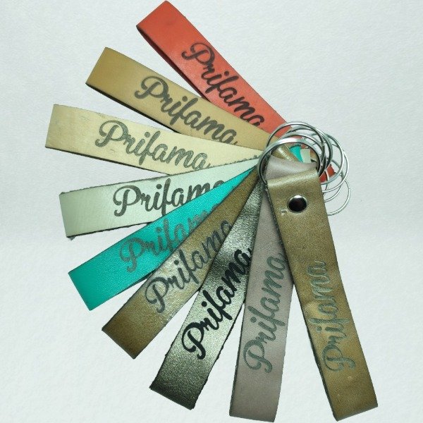 Producto - Llavero de cuero personalizable