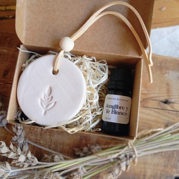 Producto - Kit Aromático "Jengibre y Té Blanco"
