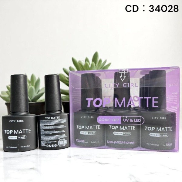 Producto - TOP MATTE COAT 7ML CITY GIRL
