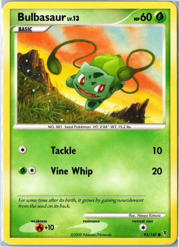 Producto - Pokemon Card - Bulbasaur 93/147 Supreme Victors