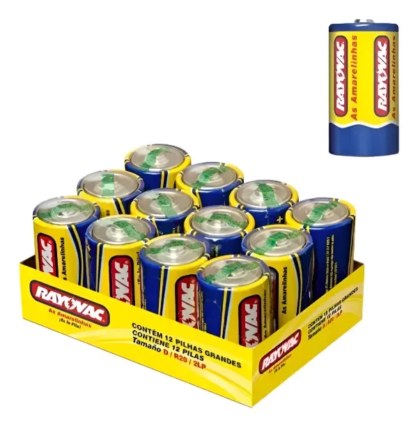 Producto - PILA D RAYOVAC X12