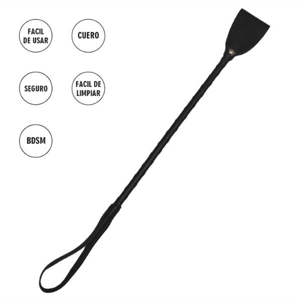 Producto - Fusta corta de cuero