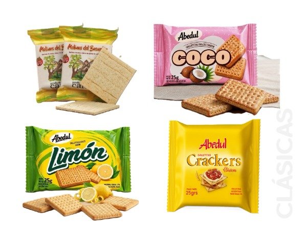 Producto - Galletitas surtidas y tostadas de arroz