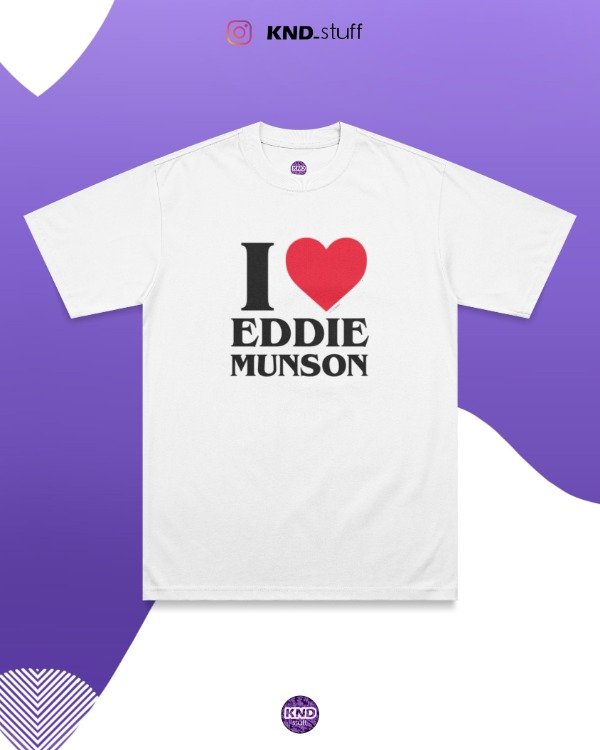 Producto - Remera i love eddie - DTF
