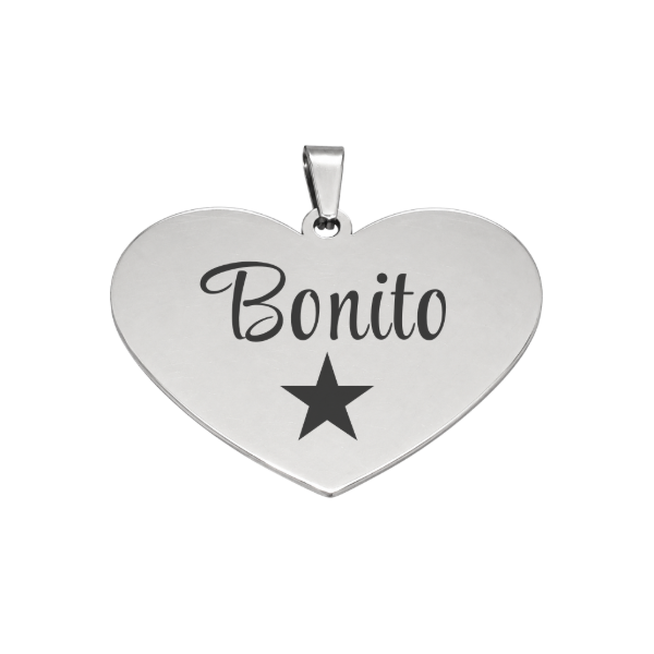 Producto - Chapita Personalizable Corazon - Estrella - 0