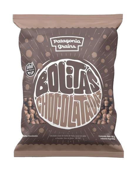 Producto - Bolitas Chocolatadas x 100g Patagonia Grains