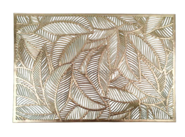 Producto - Individual rectangular de con forma de hoja X 6PCS