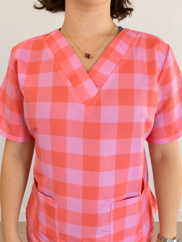 Producto - Ambo Médico Estampado Picnic - 5