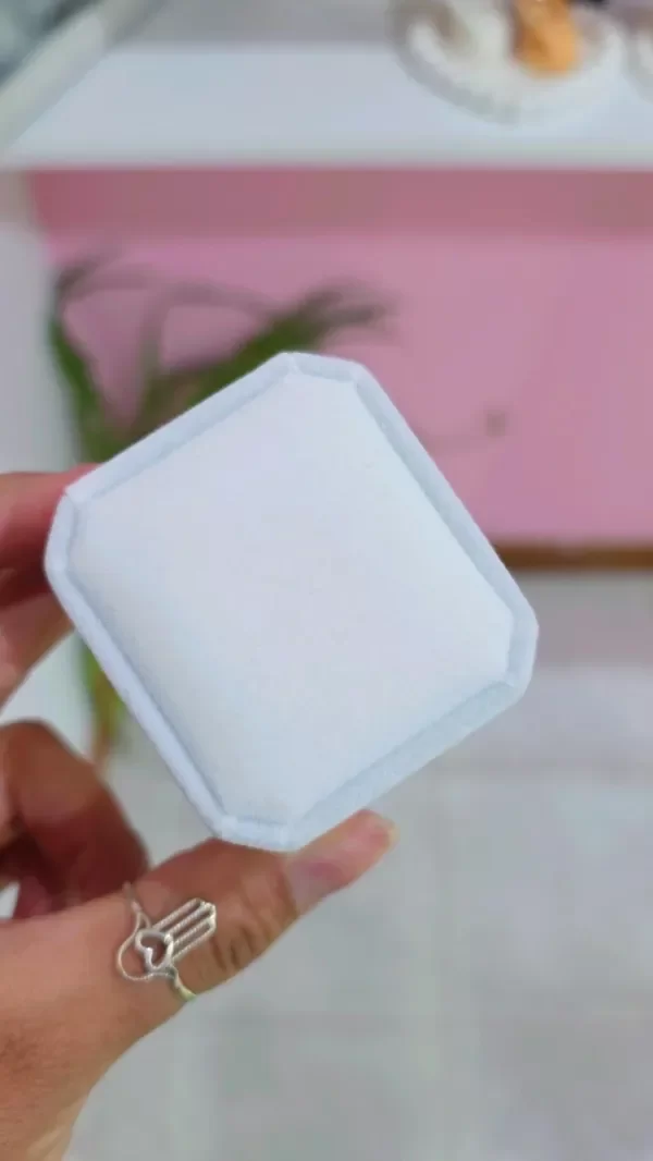 Producto - Cajita para 2 anillos blanco - 1