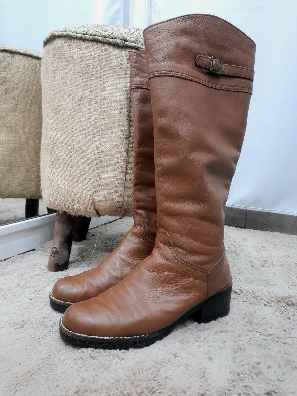 Producto - BOTAS CAÑA ALTA DE CUERO VACUNO
