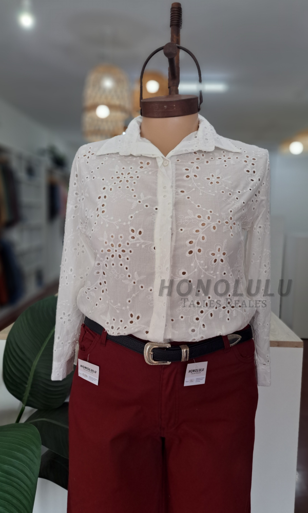 Producto - Camisa de Broderie 3/4 - 0