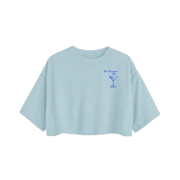 Producto - REMERA BEACH CLUB  CELESTE