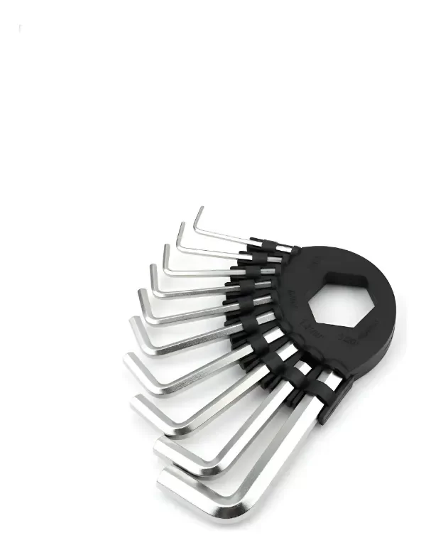 Producto - Juego Llaves Allen Set X 10 Pcs Milimetricas Yl Tools Yl-010 Plateado