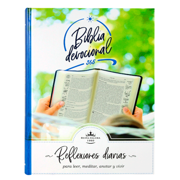 Producto - Biblia Devocional Reina Valera 1960 Reflexiones Diarias Para Leer - Tapa Dura