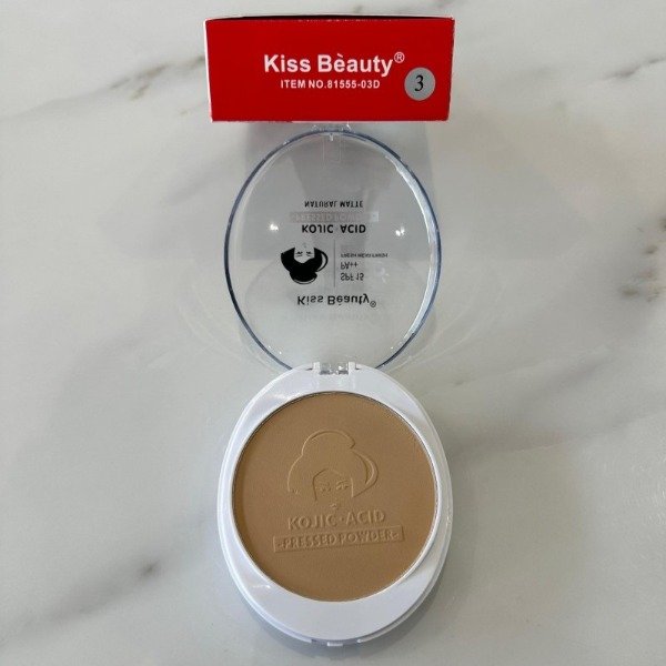 Producto - Polvo compacto protector solar 15spf Acid Kojic - Kiss Beauty - 4