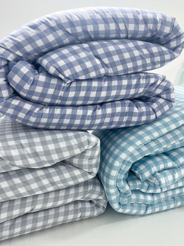 Producto - Acolchado Vichy gris