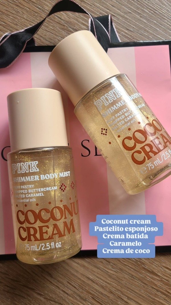 Producto - Coconut Cream Pink Travel Mist Shimmer 75 ml