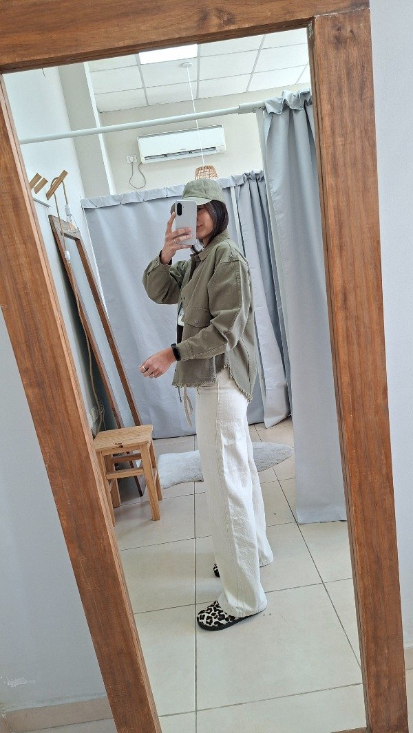 Producto - Campera SARINA verde militar - 1