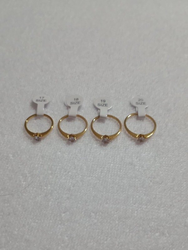 Producto - ANILLO SOLITARIO A.D (precio por unidad).
