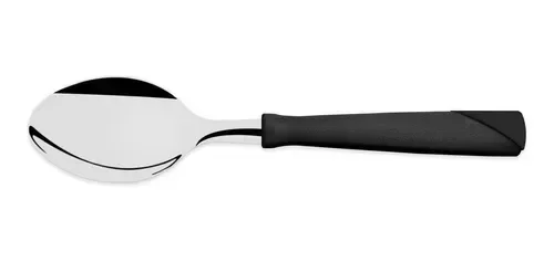 Producto - CUCHARA DE MESA NEW KOLOR NEGRO UNITARIO TRAMONTINA