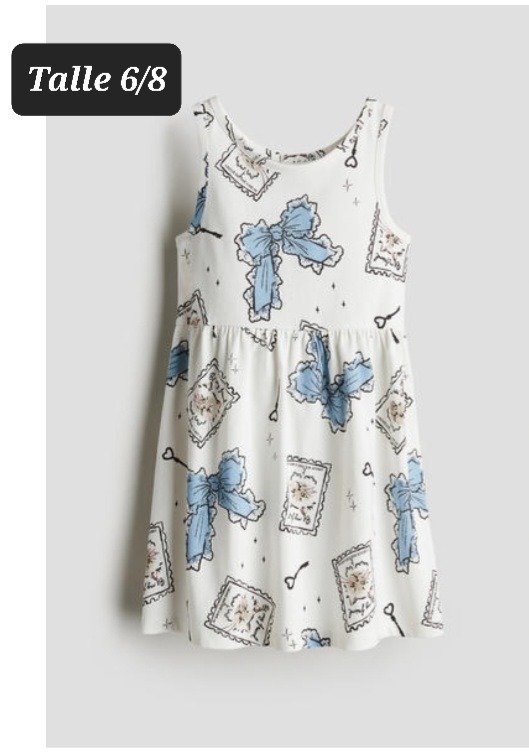 Producto - Vestido HyM talle 6/8 parches