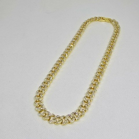 Producto - Cadena strass dorada