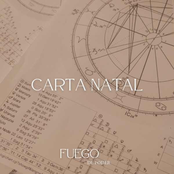 Producto - Sesión de Carta Natal - Clásica