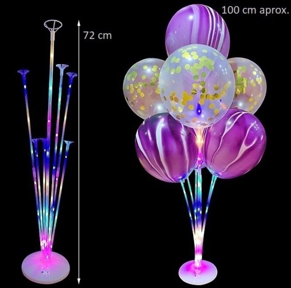 Producto - Base para globos con luces led