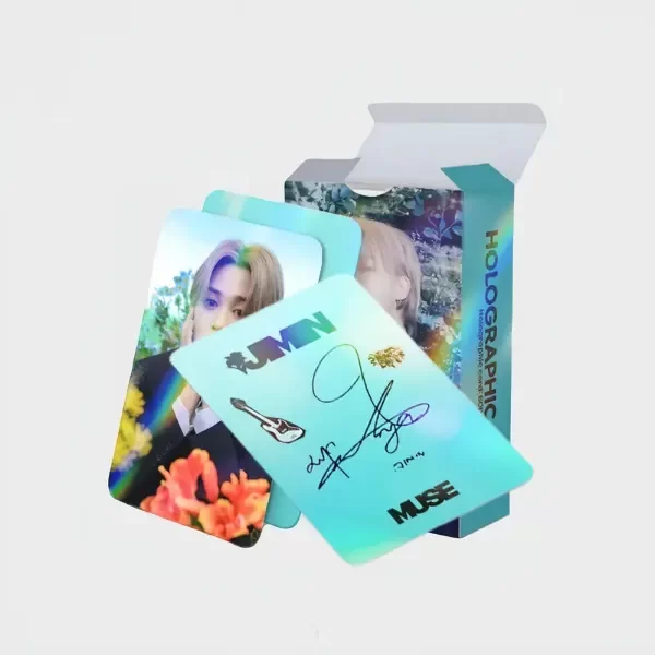 Producto - Lomo Cards Holográficas Jimin Muse BTS