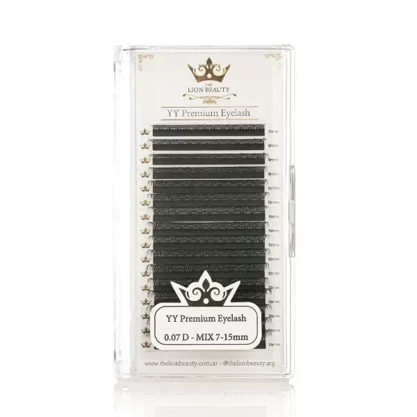 Producto - Pestañas Tecnológicas YY Curva D por Medida - The Lion Beauty