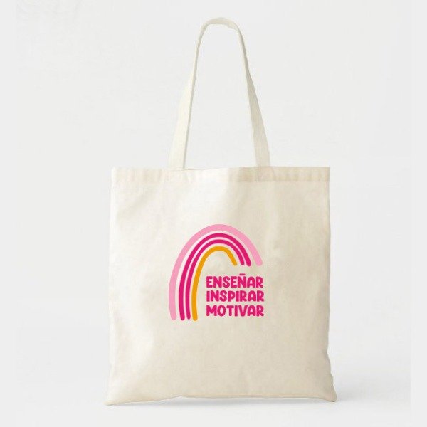 Producto - Tote bag Maestra Arco Iris