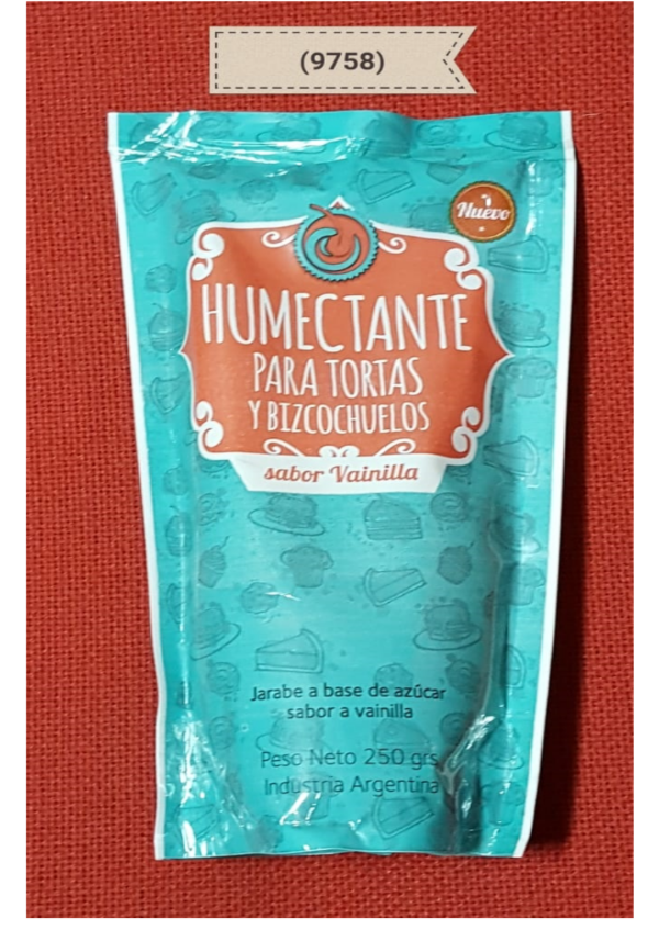 Producto - Humectante para bizcochuelo almíbar de vainilla pastelar 250grs