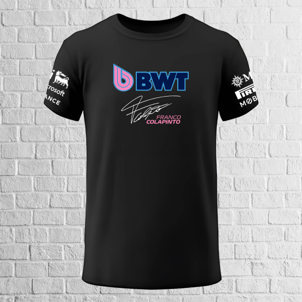 Producto - Remera Franco Colapinto F1 Frente Y Espalda Modelo 3