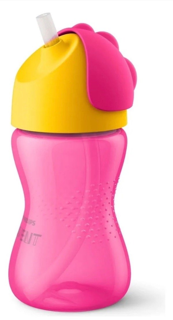 Producto - Vaso con sorbete flexible 300ml