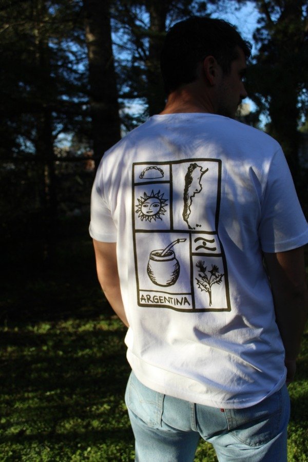 Producto - Remera Argentina Blanco