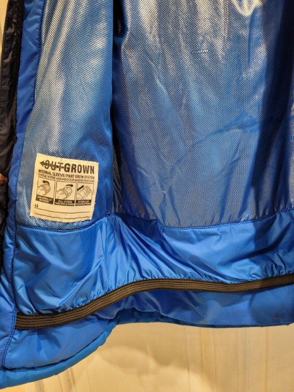 Producto - Campera ski COLUMBIA azul c/trampa de nieve- Talle 16 años amplia- PRECIO:190X - 3