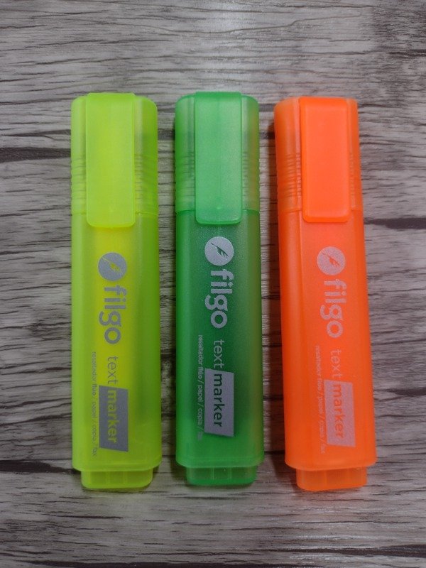 Producto - Resaltadores x3